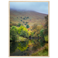 Autumn landscape and river reflections in Glen Lyon,
Scotland