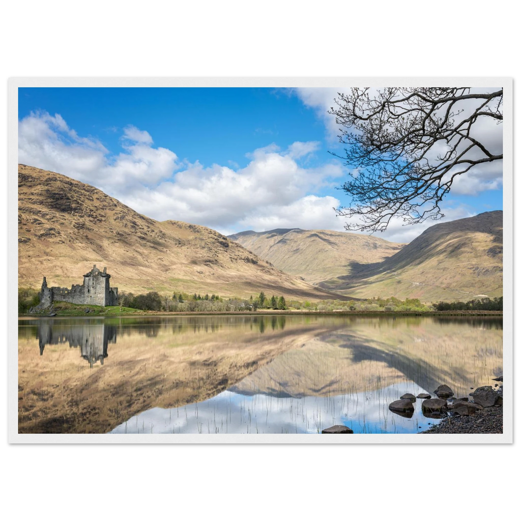 Kilchurn Castle reflected in Loch Awe in the Scottish
Highlands