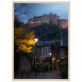 The Vennel with Edinburgh Castle above the historic
Edinburgh skyline